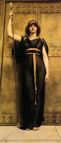 A Priestess, John William Godward